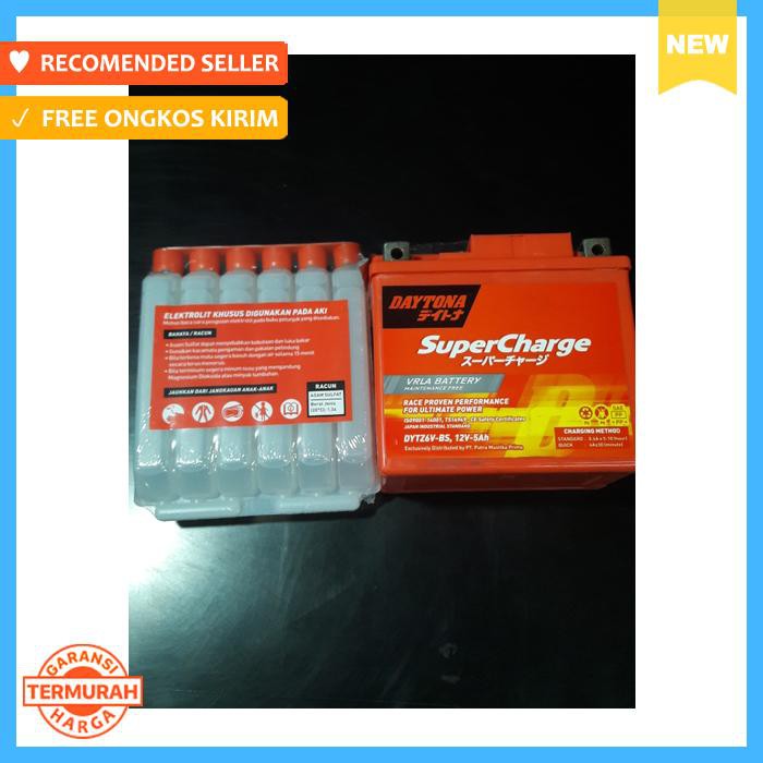AKI SUZUKI SATRIA F 150 DAYTONA DYTZ6V BS 12V 5AH