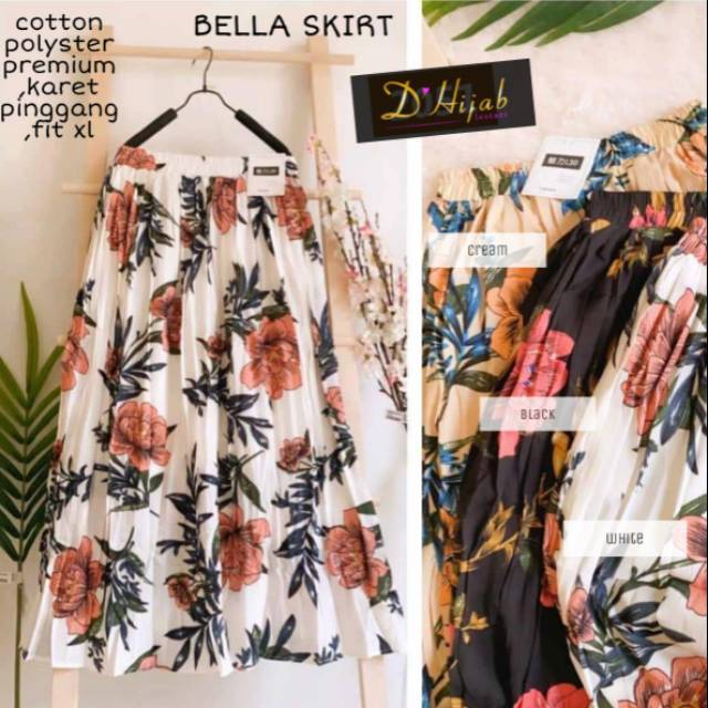 BEST SELLER SKIRT BELLA BY D'HIJAB