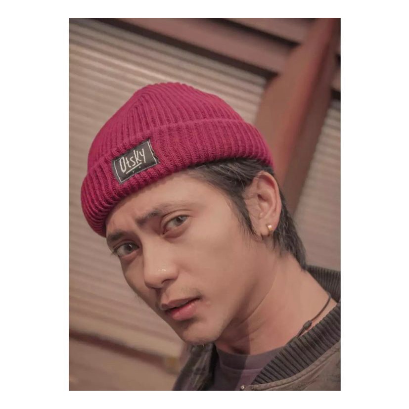 (Cod)Topi kupluk Pria Cap Otsky Beanie Hat Model Terbaru