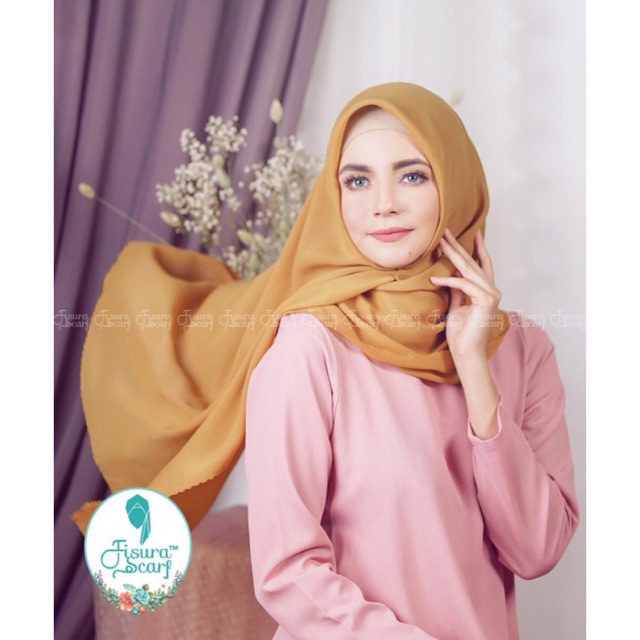 FISURA | Hijab Segi Empat BELLA ITALY (Varian II)