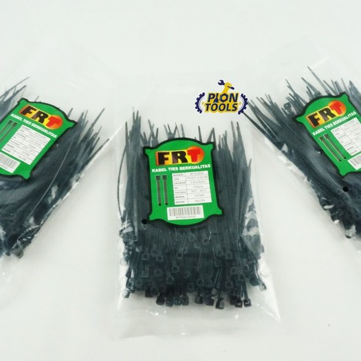 

FRT Cable ties 2,5x100 Hitam 10cm Kabel ties Kabel Nylon