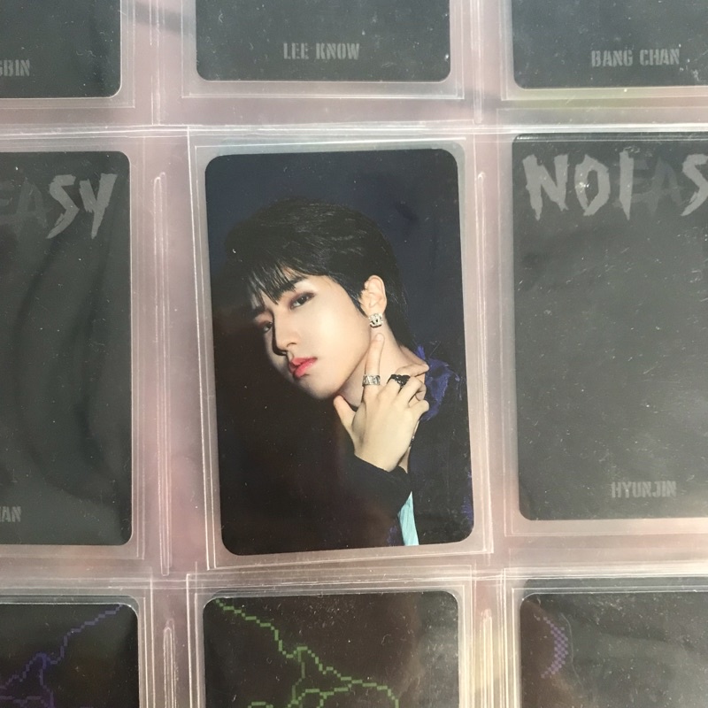 PHOTOCARD BINDER HAN JISUNG STRAY KIDS PCB BEYOND LIVE  PC SKZ UNLOCK GOLIVE INLIFE