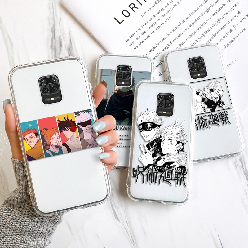 Soft Case TPU Transparan Cover Xiaomi Redmi Note 6 6A 9 9S Pro Max 10X Pro