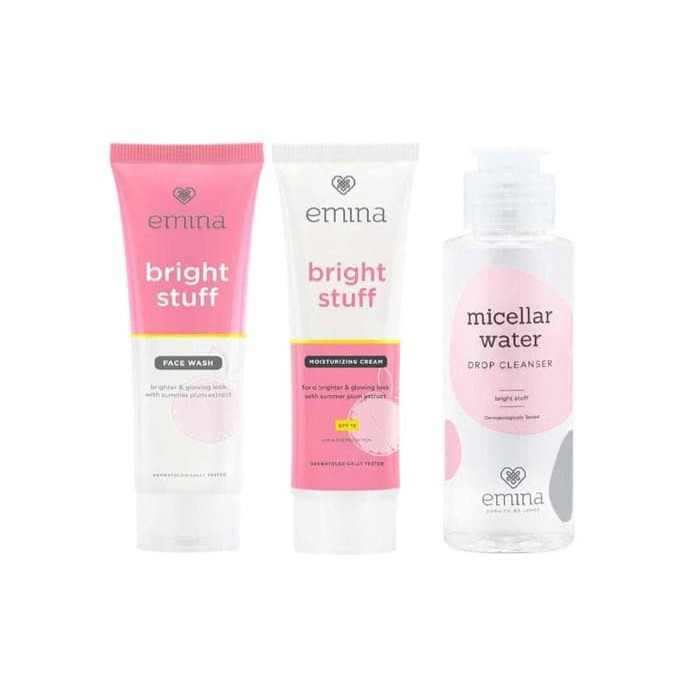 Paket Emina Bright Stuff 3 in 1
