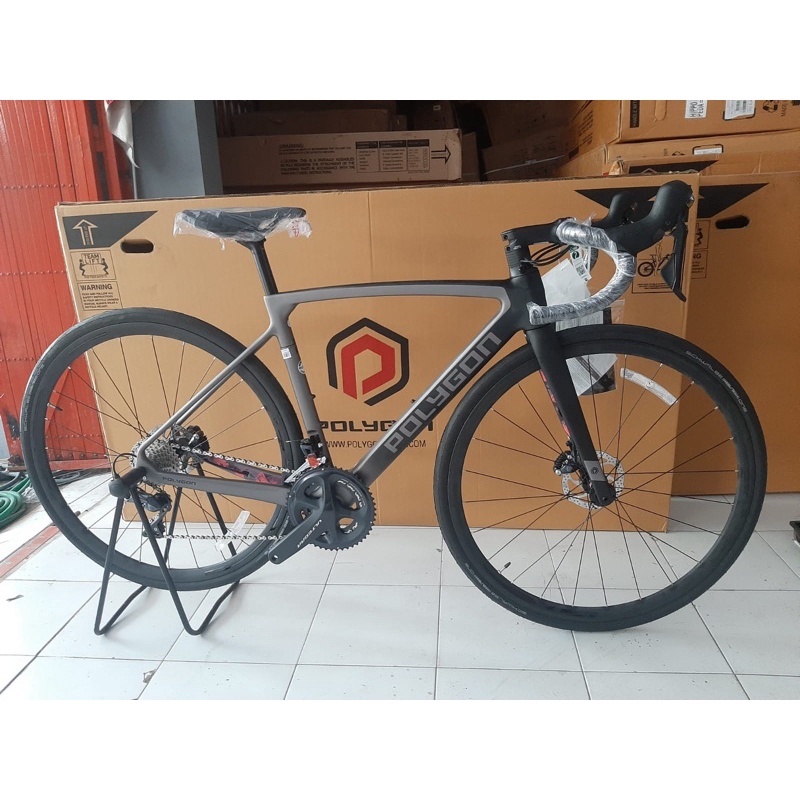Sepeda Road Bike POLYGON STRATTOS S8D 2022 BARU GARANSI RESMI