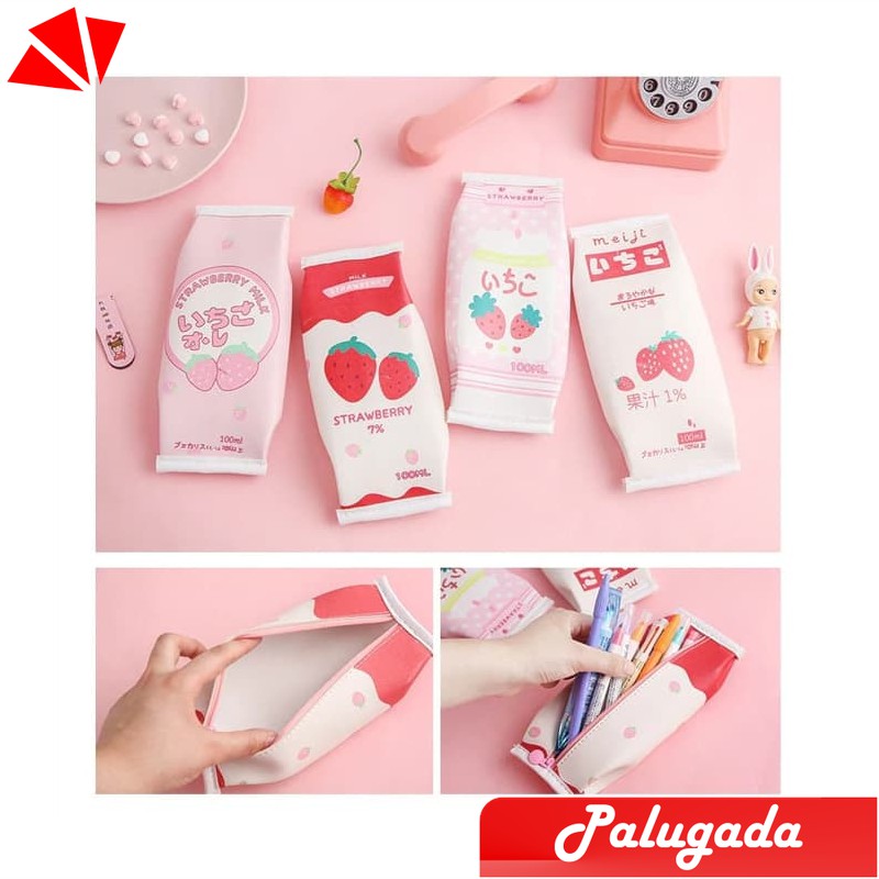 

JUAL TEMPAT PENSIL JAPANESE STRAWBERRY MILK / TEMPAT KOSMETIK - S MILK SATU MURAH TERLARIS