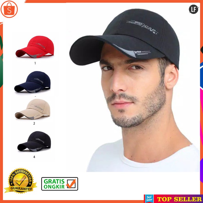 TOPI BASEBALL PRIA FASHION KOREA SPORT CAP GOLF IMPORT TOPI OLAHRAGA OUTDOOR A33