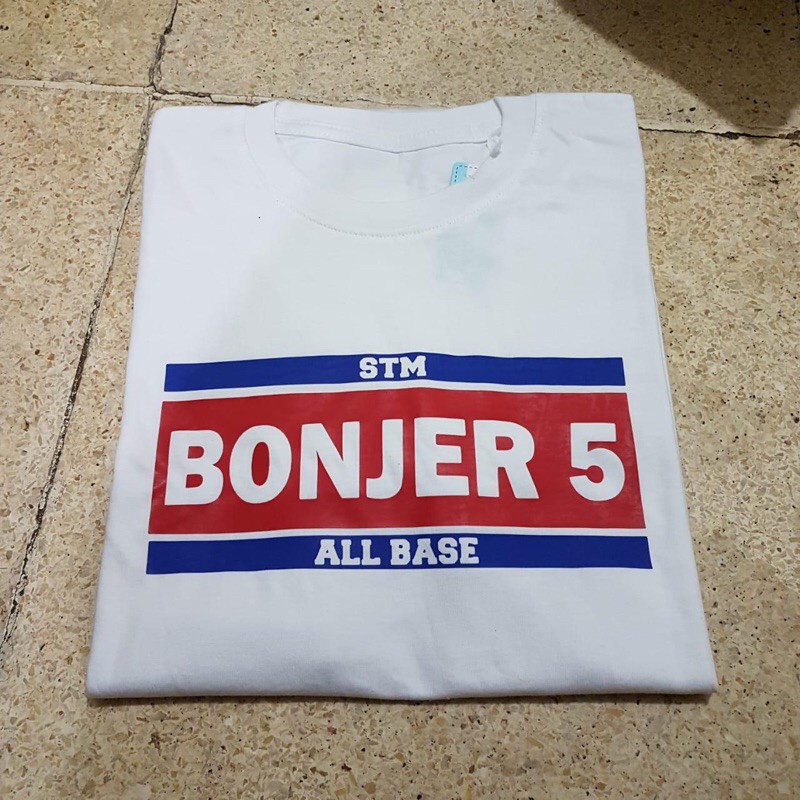 BAJU KAOS STM BONJER 5 ALL BASE #STM #BONJER5