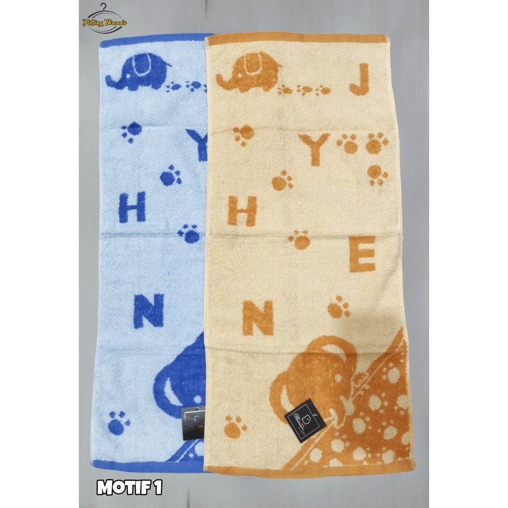 Handuk Bayi &amp; Anak Microfiber / Handuk Mandi Karakter DIXON Ukuran 35x80 cm