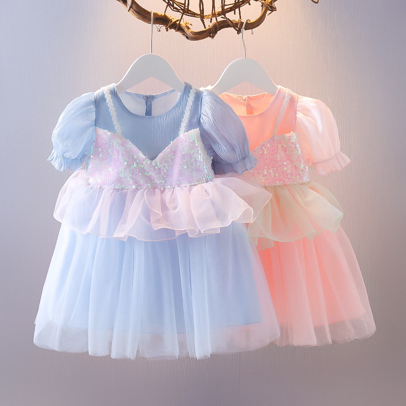 DR97-Dress Bayi Perempuan Import Princess Els