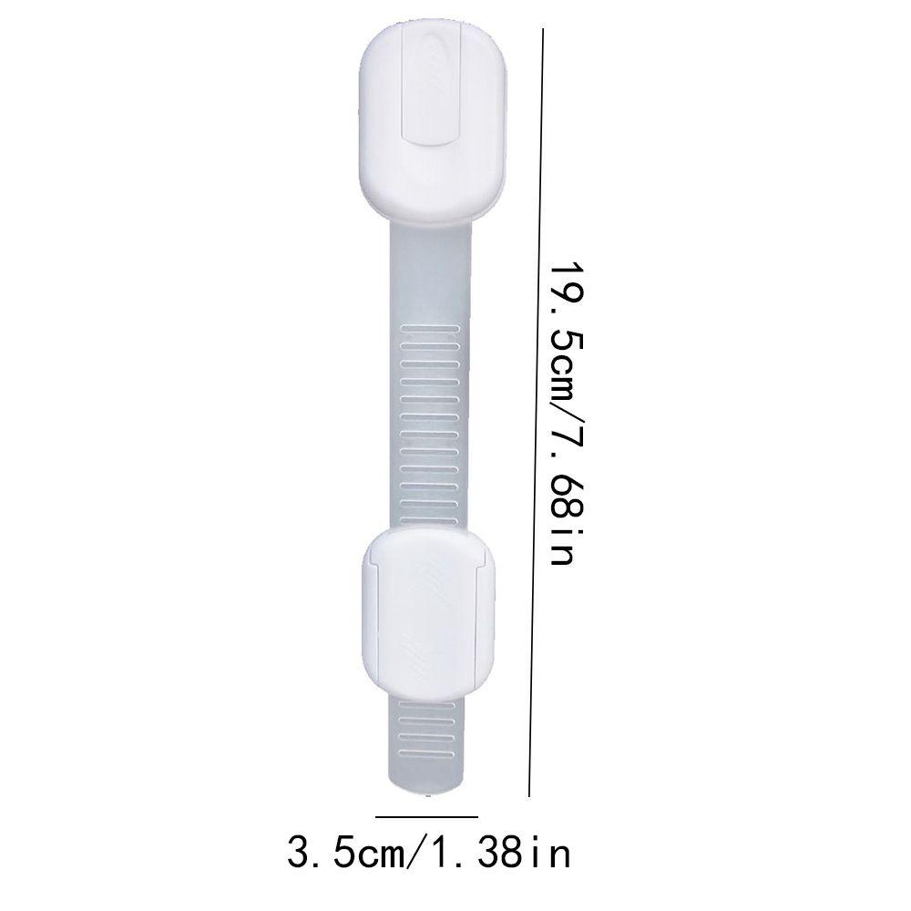Lanfy Security lock ABS Kuat Adsorpsi Reuse Safety Pengaman Baut Lemari