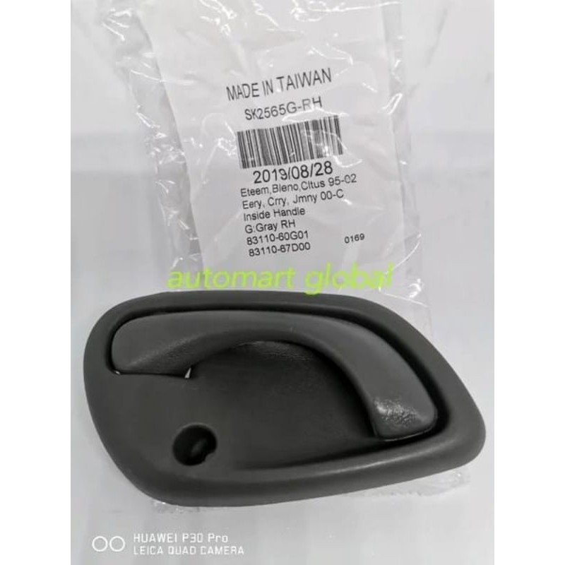 handle handel pintu dalam suzuki baleno grey abu