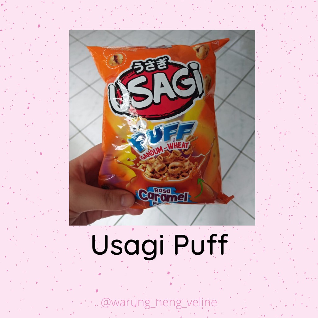 

Dua Kelinci Usagi Puff Rasa Caramel 60gr