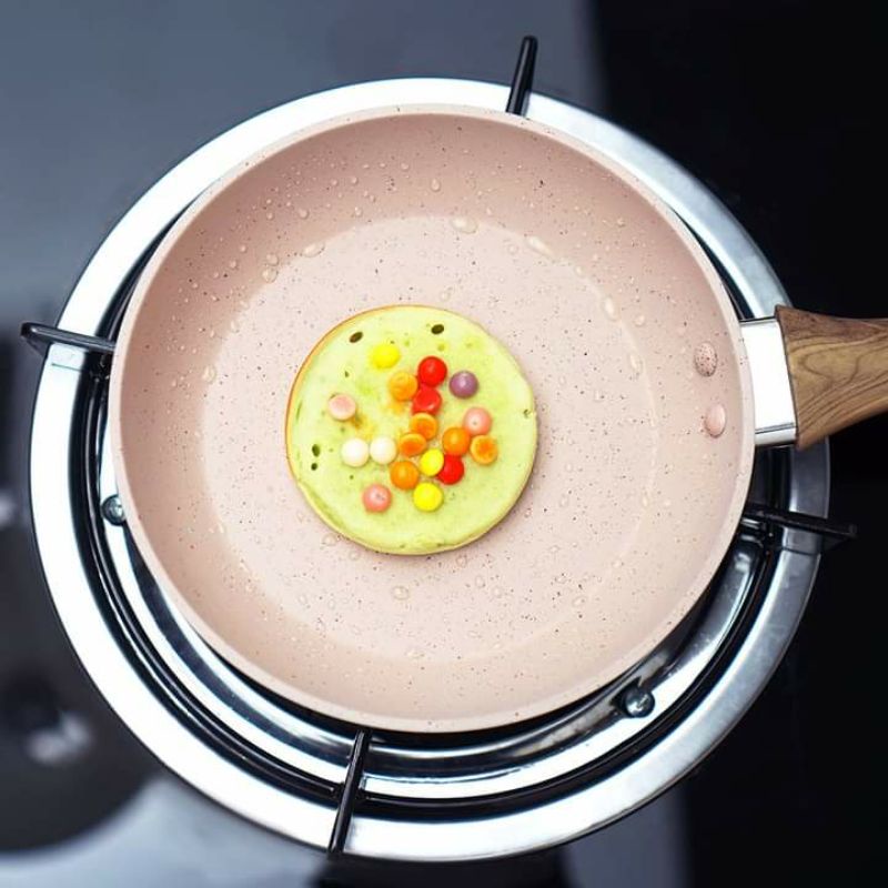Cypruz Mini Color Series Fry Pan Teflon Mini Multifungsi