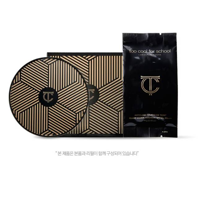 BB CUSHION TOO COOL FOR SCHOOL - ORIGINAL KOREA + REFILL ARTCLASS STUDIOS DETEINT GLOW COVER CUSHION