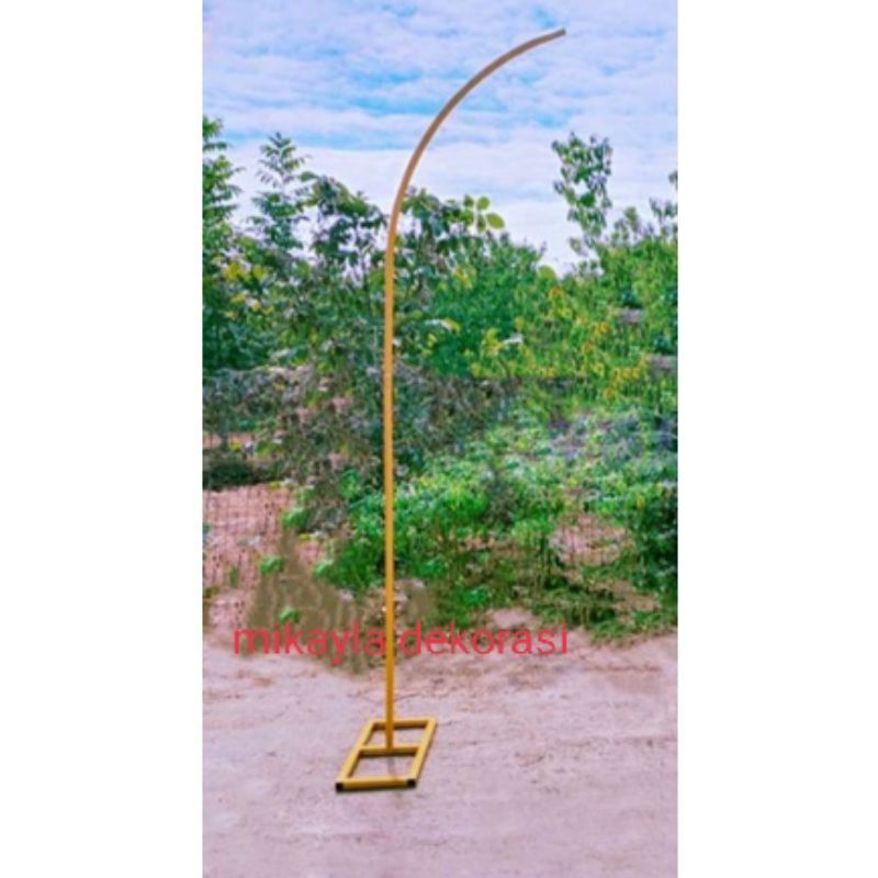 STANDING UNTUK GANTUNGAN LAMPU KRISTAL BONGKAR PASANG /TIANG BACKROP DEKORASI