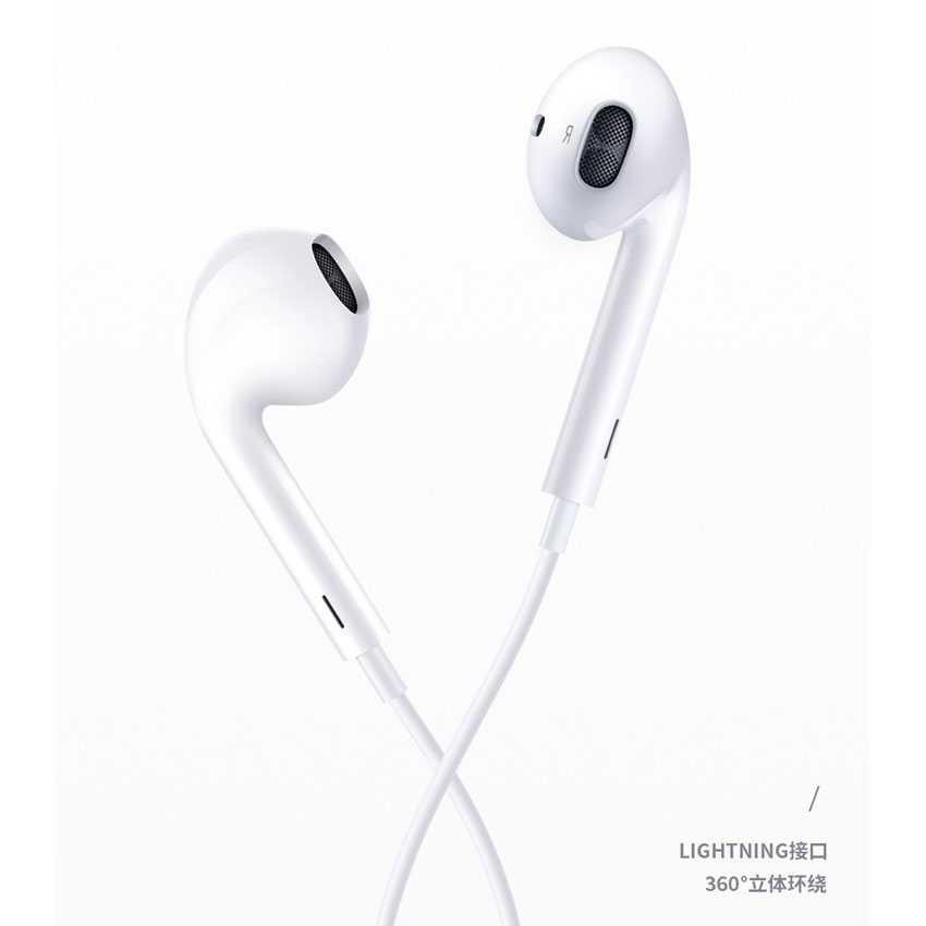 ONEVAN Earphone Earpods Lightning Port for iPhone - E200 ( Al-Yusi )