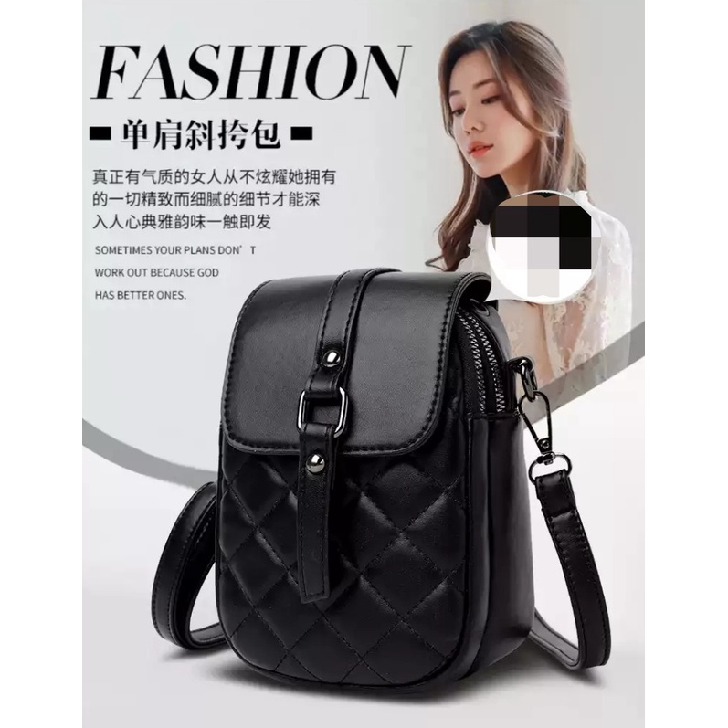 Tas HP Wanita 2022 Tas DOMPET HP Selempang Wanita  SLINGBAG PREMIUM WANITA / TAS HP KULIT PREMIUM / 