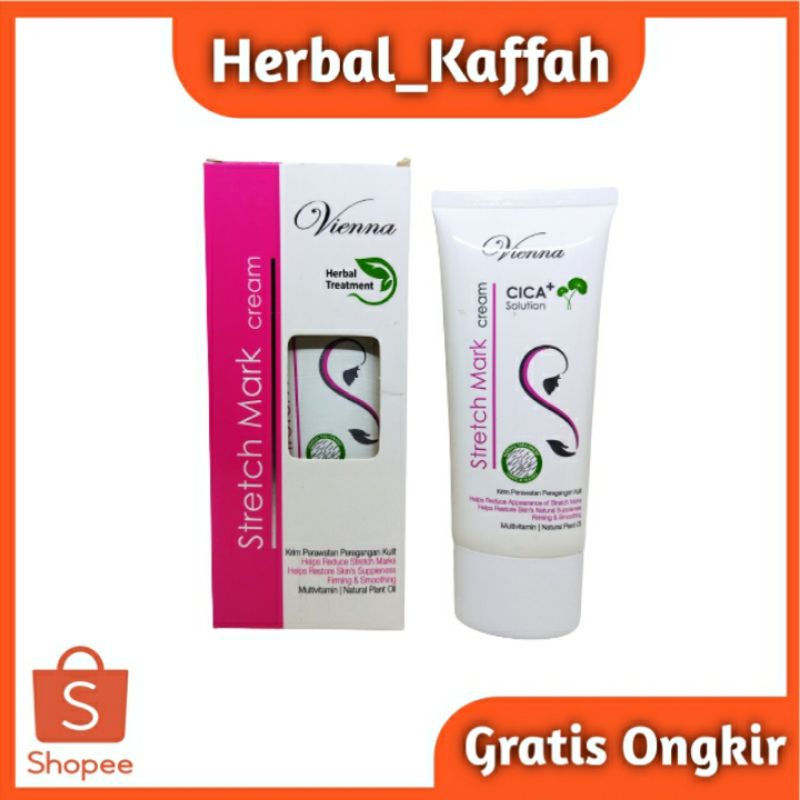 Vienna Stretch Mark Original 80ml penghilang stretch mark paling Ampuh menghilangkan bekas luka cecar