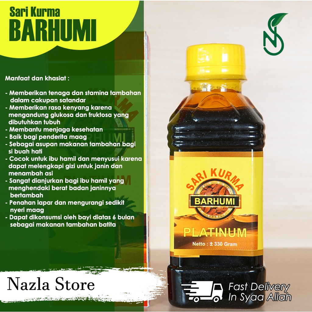 

Sari kurma Barhumi | Madu kurma asli | Penambah Asi dan penahan lapar
