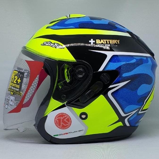 KYT Kyoto ALEIX ESPARGARO Special Edition GP Half Face Double Visor 2