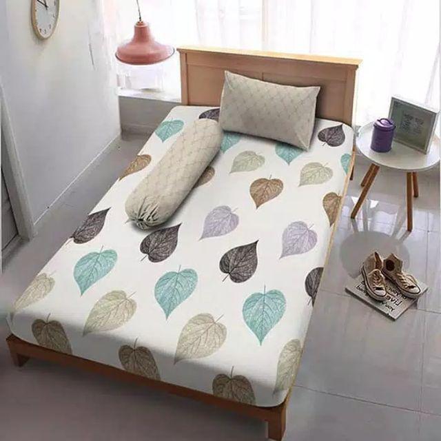 Sprei Extra Single Kintakun Dluxe Motif Kembang 100x200 / 90x200