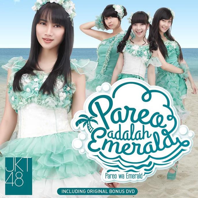 promo JKT48 Pareo wa Emerald CD DVD diskon