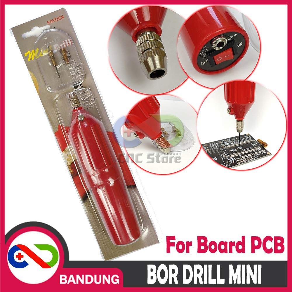 BOR MINI DRIL PCB 12V VOLT