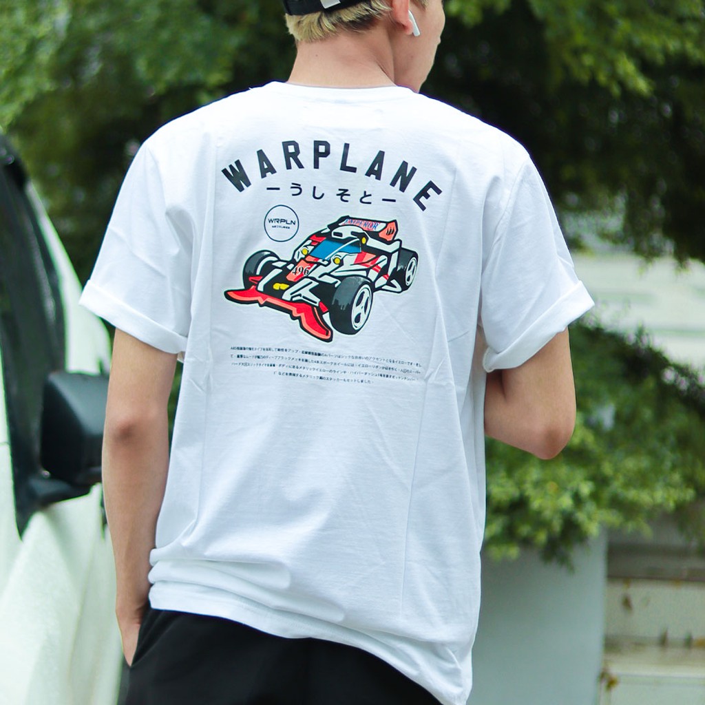 Wrpln TSHIRT - Tmy#1 White /Kaos Dewasa/Kaos Pria/ Warplane