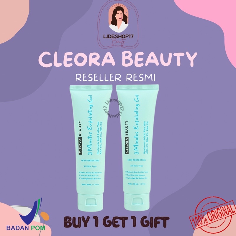 [READY] Cleora 3 Minutes Exfoliating Gel / Cleora exfoliating