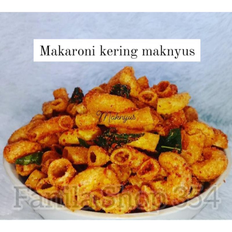 

MAKARONI BUMBU KERING MAKNYUS | KEMASAN 100 GRAM |