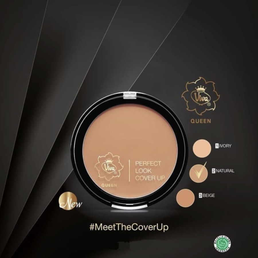 ★ BB ★  Viva Queen Perfect Look Cover Up (WATERPROOF) - Powder Foundation