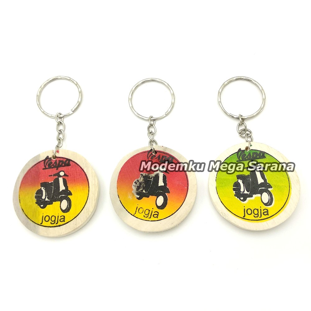 Souvenir Gantungan Kunci Jogja GTK24 - Vespa Jogja