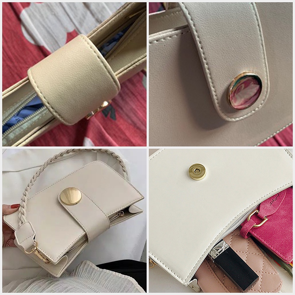 Tas Korea Cantik Fashion Sling Bag Shoulder Bag Wanita KODE (ET14)