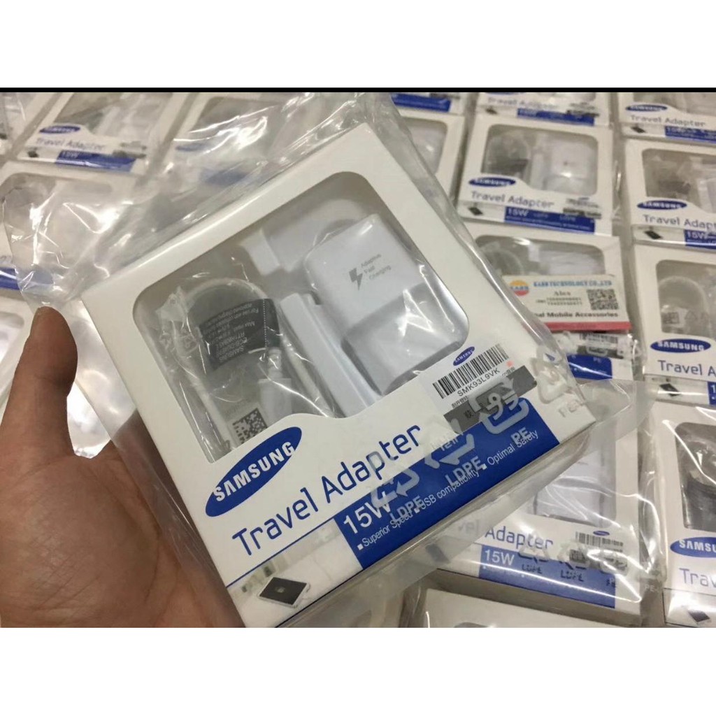 ORIGINAL CHARGER SAMSUNG 15 WATT 10.2 WATT Micro USB TYPE C TYPE-C FAST CHARGING D880 G600 E1205