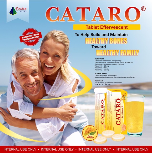 Cataro Vitamin C Untuk Vitamin Tulang Shopee Indonesia