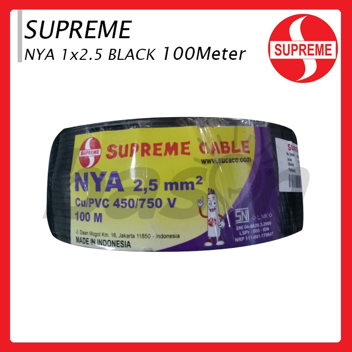 Supreme NYA 1x2.5mm @ 100 Meter