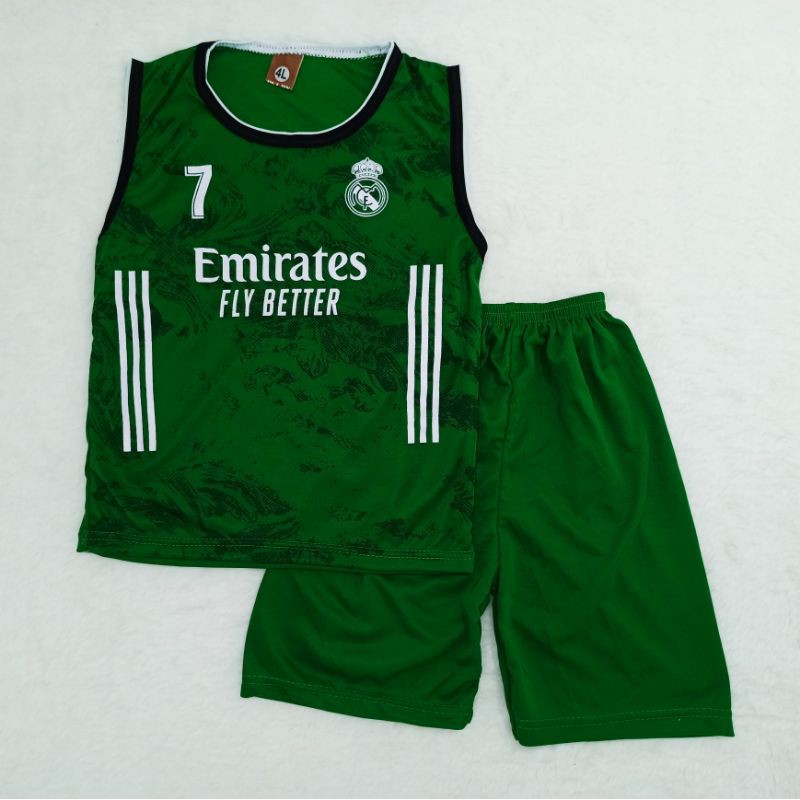 [Ss-6003] Setelan Anak Laki-laki Baju Bola Size 4-6tahun