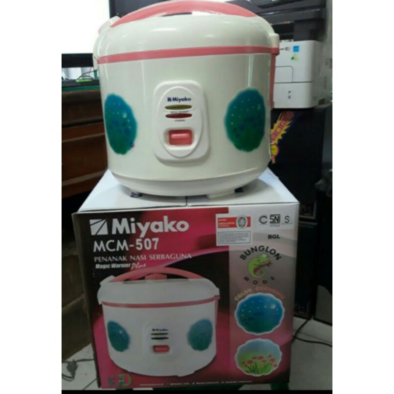 MCM-507 BGL RICE COOKER MIYAKO / MIYAKO MAGIC COM MCM 507 BGL/ MAGIC WARMER MIYAKO MCM 507BGL