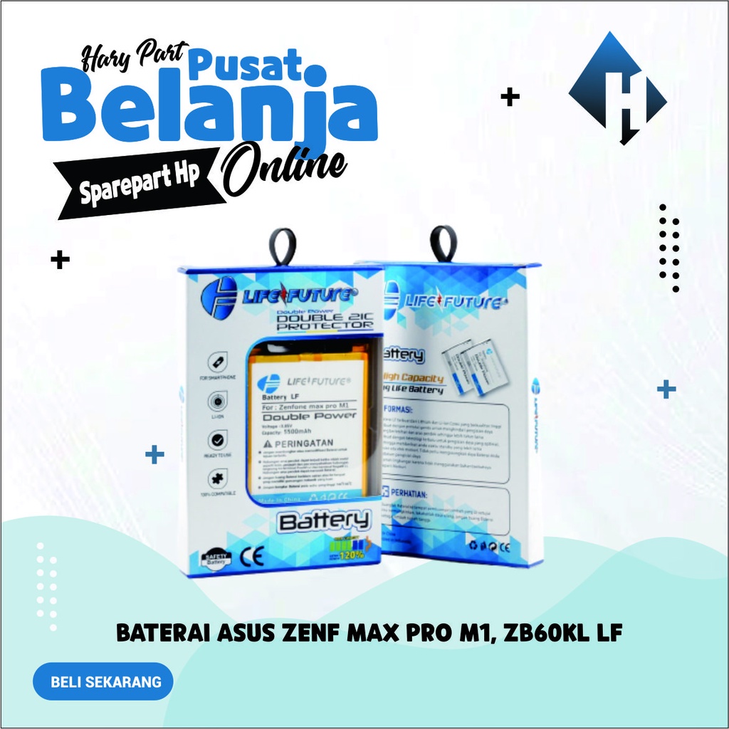 Baterai Asus Zenfone Max Pro M1/ C11P1706 Baterai ZB601KL Life Future