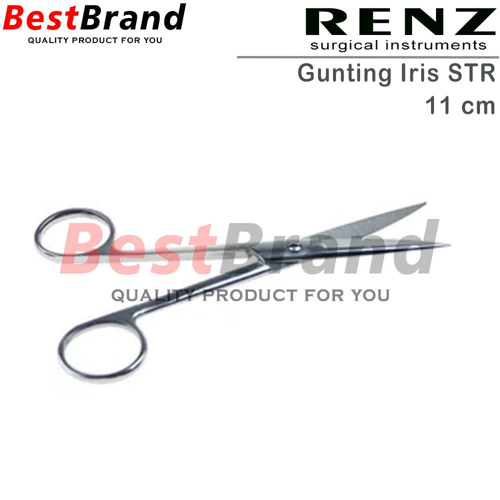 Jual Renz Gunting Operasi Iris Tajam Lurus 11 Cm Shopee Indonesia 