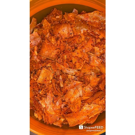 

KERIPIK SETAN KERIPIK PEDAS KRIPSET KRIPDAS UKURAN 250 GRAM