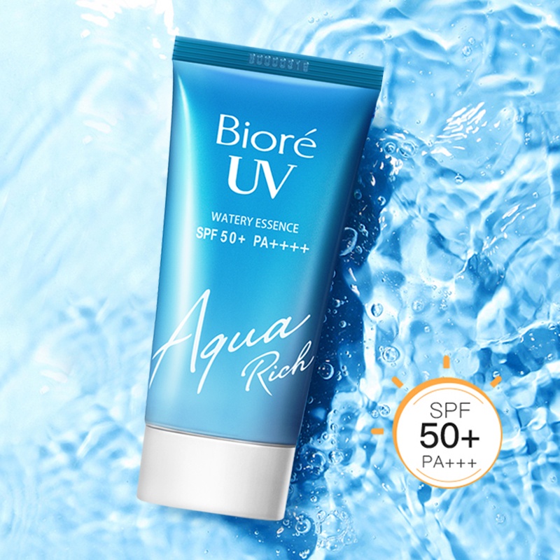 Biore sunscreen UV Blocking Moisturizing Watery Essence SPF50 PA+++ 50gr-Sunscreen