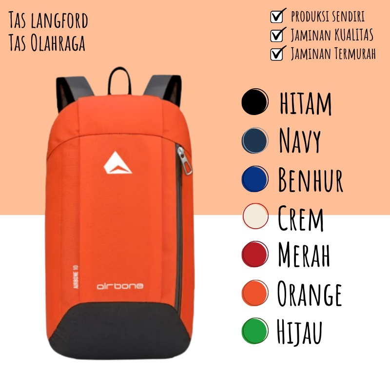 Tas Ransel Pria Wanita - Ransel Backpack Sepeda Olahraga Multifungsi Terbaru Murah Cewek Cowok