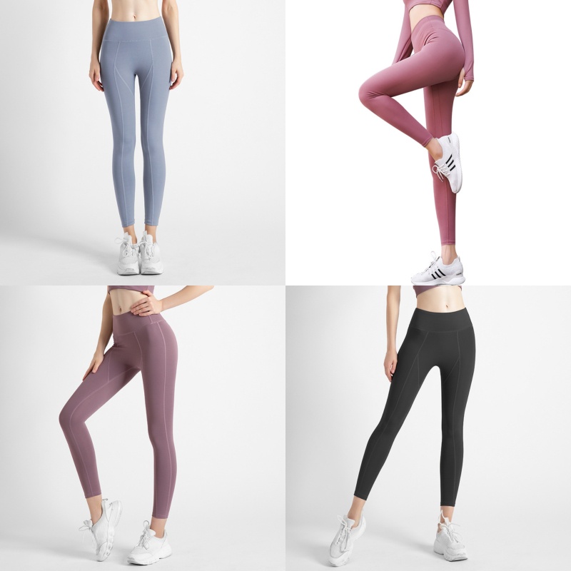 NEW Yoga Pants with Pocket Celana Panjang Olahraga Wanita High Waist Legging