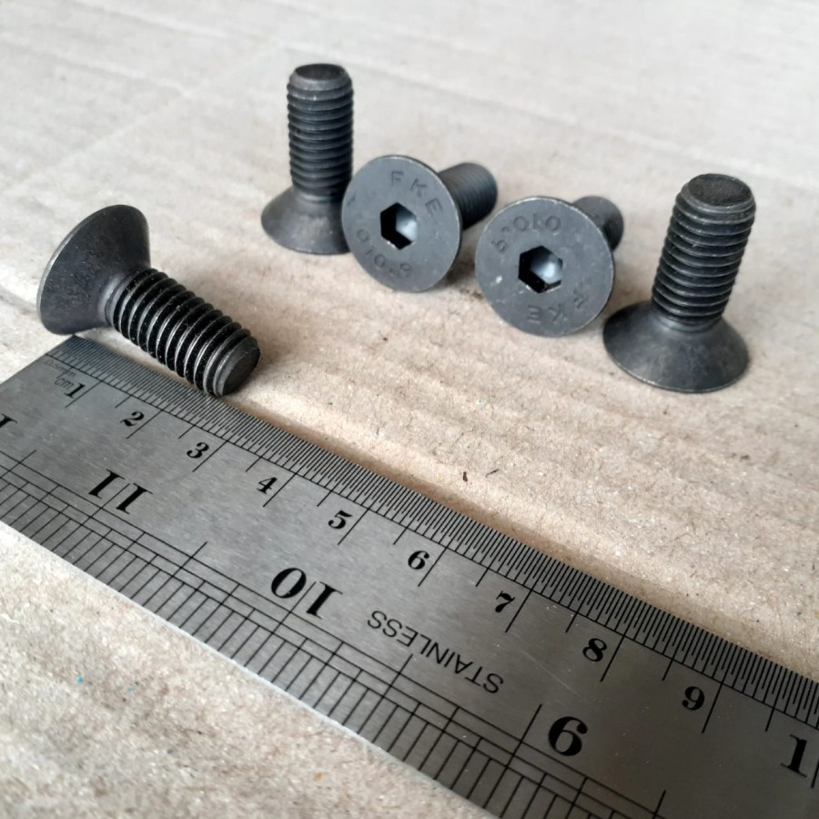 BAUT L VERSENG M5 X 25 BAJA / BAUT 8 KUNCI L3 / L 3 / BAUT JF L M5 / BAUT L M5 X 25 VERSENG / BAUT L