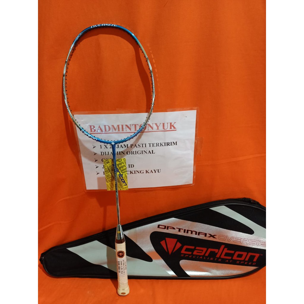 Carlton Optimax Elite 10.1 Bonus Tas - Raket Badminton