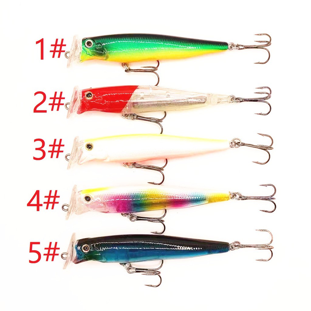 Shengyao 1Pcs Popper Umpan Pancing 9cm 18.5g Swimbait Fishing Lure Ikan Bass Wobbler Sinking Kail Memancing Tackle