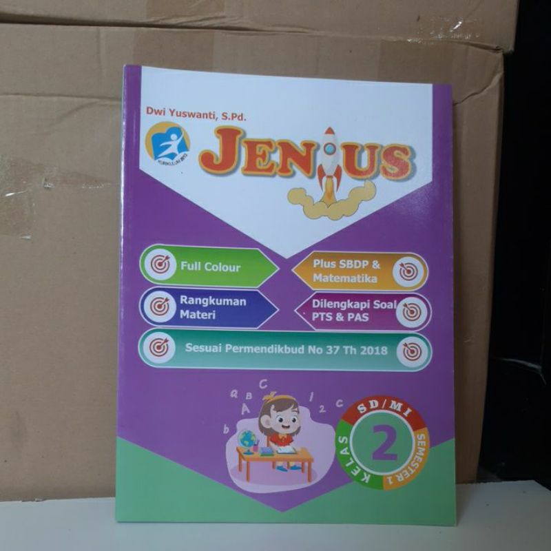 JENIUS TEMATIK KELAS 2 SEMESTER 1 UNTUK  SD/MI