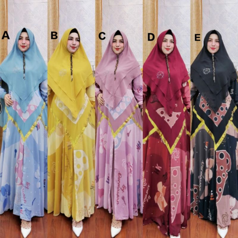 DIAMOND SYARI BY HK GAMIS SYARI TERBARU GAMIS SYARI ORIGINAL BAJU SYARI SET SYARI